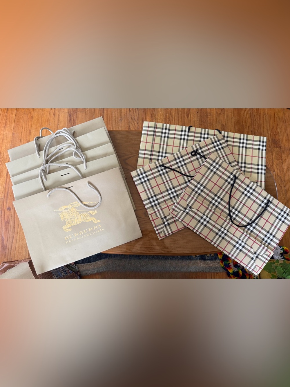 Authentic Burberry Gift Bags!!